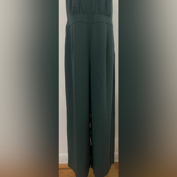 BODEN Halter Wide Leg Jumpsuit Emerald Green UK16R US12R - Picture 7 of 16